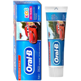 Oral-B Kids Frozen & Cars zubná pasta s jemnou príchuťou pre deti od 3 rokov 75 ml