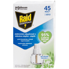 Raid Essentials náhradná kazeta pre elektrický odparovač 45 nocí 27 ml