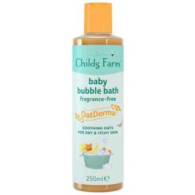 Childs Farm Baby Oat Derma perličkový kúpeľ bez parfumácie na suchú a svrbiacu pokožku so sklonom k ekzémom 250 ml