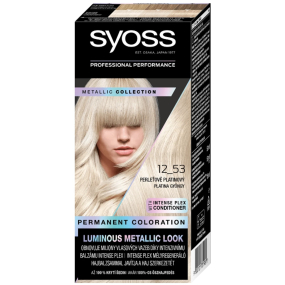 Syoss Profesionálna farba na vlasy 12-53 Pearl Platinum Blonde
