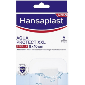 Hansaplast Aqua Protect XXL vodotesná náplasť 5 kusov