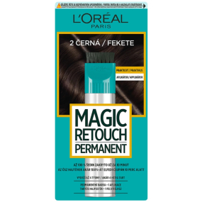 Loreal Paris Magic Retouch Permanentná farba na vlasy 2 čierna 45 ml