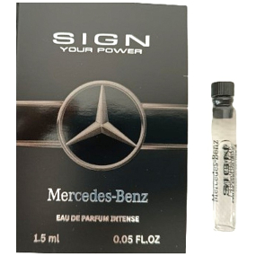 Mercedes-Benz Sign Your Power parfumovaná voda pre mužov 1,5 ml flakón
