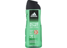 Adidas 3 Active Start sprchový gél na telo a vlasy pre mužov 400 ml