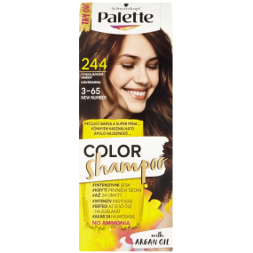 Palette Color tónovacie farba na vlasy 244 - Čokoládovo hnedý
