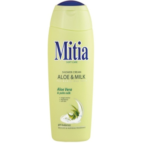 Mitia Soft Care Aloe & Milk sprchový gél 400 ml