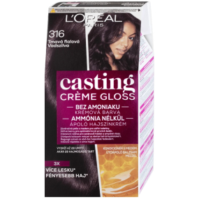 Loreal Paris Casting Creme Gloss Farba na vlasy 316 tmavá fialová