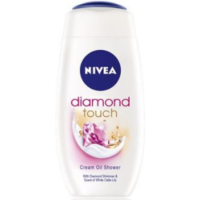 Nivea Diamond Touch sprchový gel s pečujícím olejem 250 ml