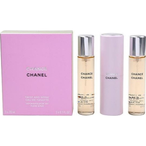 Chanel Chance toaletná voda komplet pre ženy 3 x 20 ml