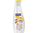 Nivea Sun Kids Pure & Sensitive OF50 + mlieko na opaľovanie pre deti 200 ml