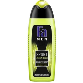 Fa Men Sport Energy Boost 3v1 sprchový gél na telo a vlasy pre mužov 250 ml