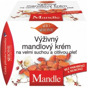 Bion Cosmetics Mandle výživný denný mandľový krém pre veľmi suchú a citlivú pleť 51 ml