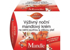 Bion Cosmetics Mandle výživný nočný mandľový krém veľmi suchá a citlivá pleť 51 ml