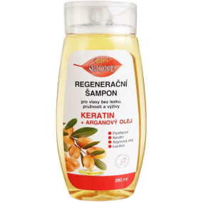 Bion Cosmetics Keratín & Arganový olej regeneračný šampón 260 ml