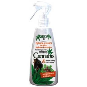 Bion Cosmetics Cannabis bylinné mazanie so silou Kaštanu konského 260 ml