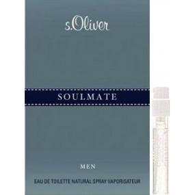 s.Oliver Soulmate Men toaletná voda s rozprašovačom 1 ml, vialka