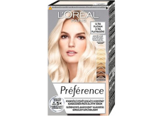 Loreal Paris Préférence Extreme Platinum extrémne zosvetľujúci farba na vlasy so starostlivosťou proti hrdzavým tónom