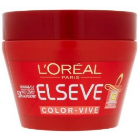 Loreal Paris Elseve Color Vive ochranná maska na vlasy farbené alebo po melíru 300 ml