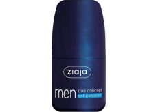 Ziaja Men Duo Concept guličkový antiperspirant dezodorant roll-on pre mužov 60 ml