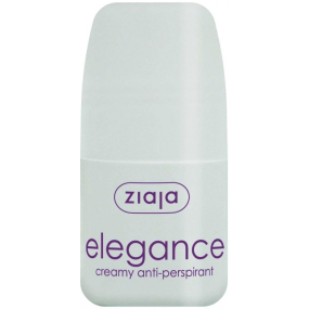 Ziaja Elegance Creamy guľôčkový antiperspirant dezodorant krémový roll-on pre ženy 60 ml