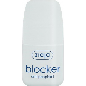 Ziaja Blocker guličkový antiperspirant dezodorant roll-on pre ženy 60 ml