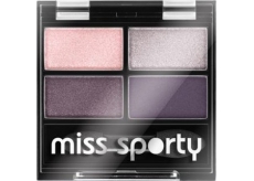 Miss Sporty Studio Colour Quattro očné tiene 402 Smoky Green Eyes 3,2 g