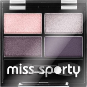 Miss Sporty Studio Colour Quattro očné tiene 402 Smoky Green Eyes 3,2 g