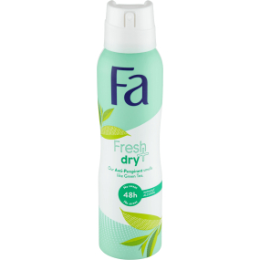Fa Fresh & Dry Green Tea antiperspirant deodorant v spreji pre ženy 150 ml