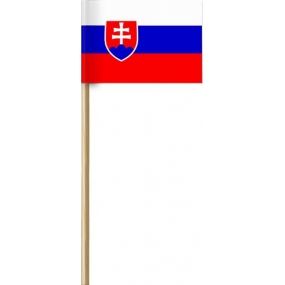 Arch Papírová vlajka Slovenské republiky na dřívku 42 cm 1 kus