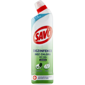 Savo Louka Wc tekutý čisticí a dezinfekční přípravek 750 ml
