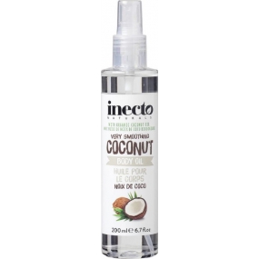 Inecto Naturals Coconut telový olej s čistým kokosovým olejom 200 ml