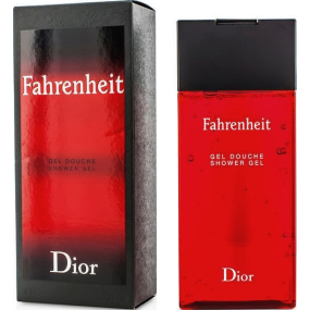 Christian Dior Fahrenheit sprchový gel pro muže 200 ml