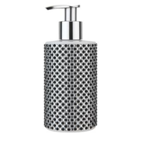 Vivian Gray Diamond Black & White Luxusné tekuté mydlo s dávkovačom 250 ml