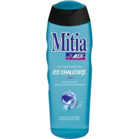 Mitia Men Ice Challenge 2v1 sprchový gél a šampón na vlasy 400 ml