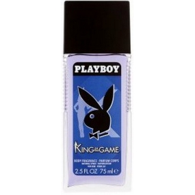 Playboy King of The Game parfumovaný deodorant sklo pre mužov 75 ml